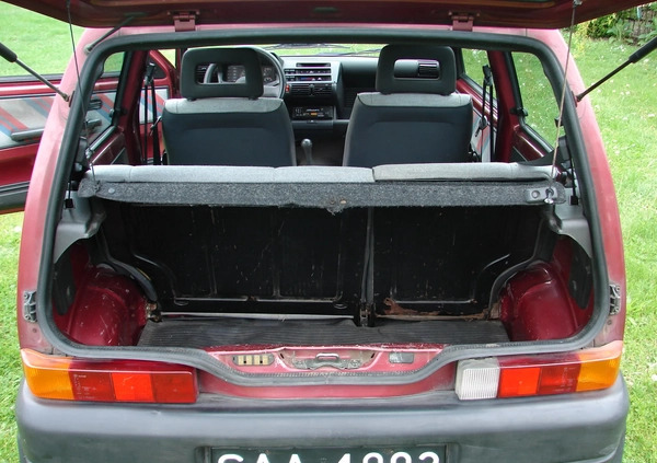 Fiat Cinquecento cena 9500 przebieg: 88000, rok produkcji 1992 z Poddębice małe 106